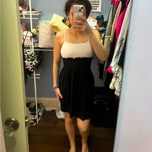 Simple yet elegant white/black dress